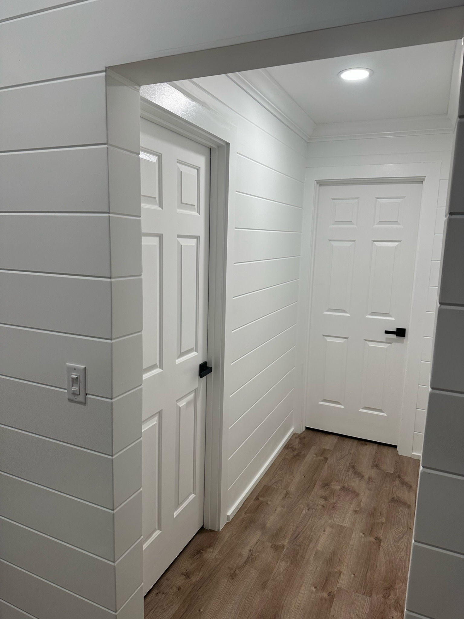Vero Beach hallway after renovation