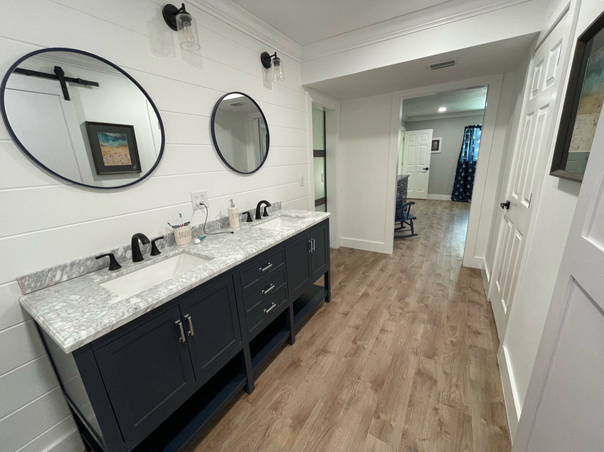 Vero Beach primary bathroom after renovation